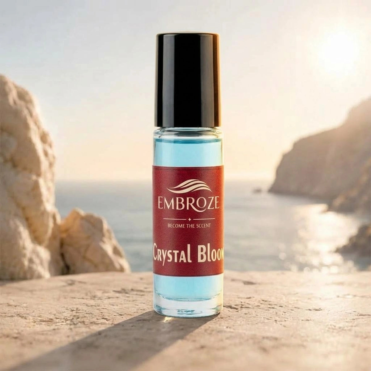 Embroze Crystal Bloom women's perfume tester, Bright Crystal-inspired floral fragrance sample