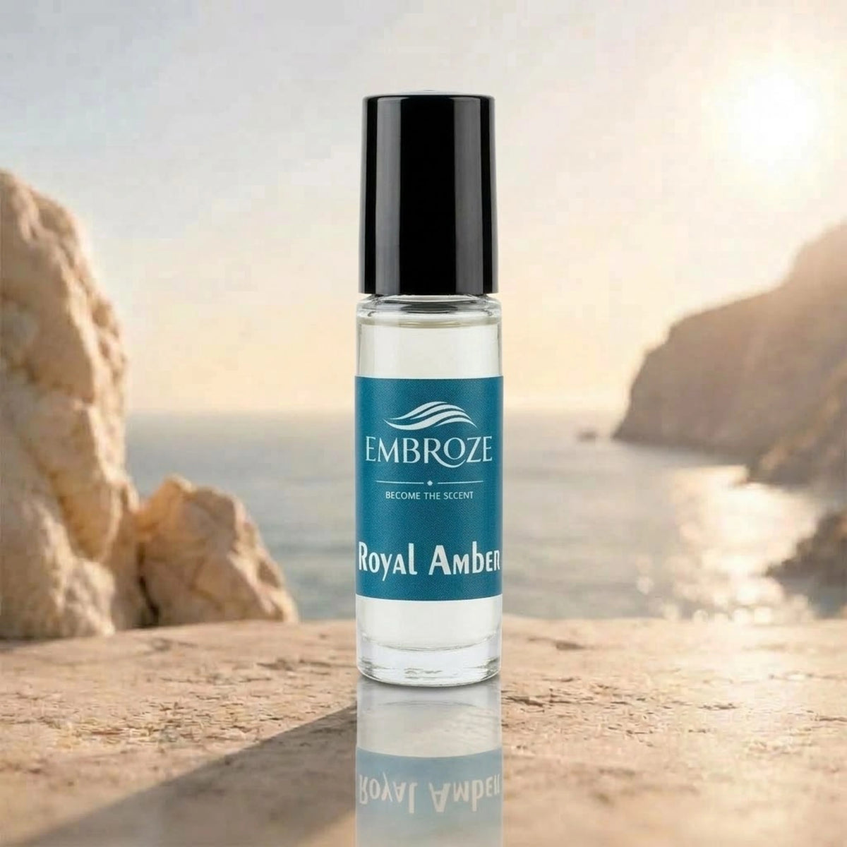 Embroze Royal Amber unisex perfume tester, Baccarat Rouge 540-inspired amber fragrance sample
