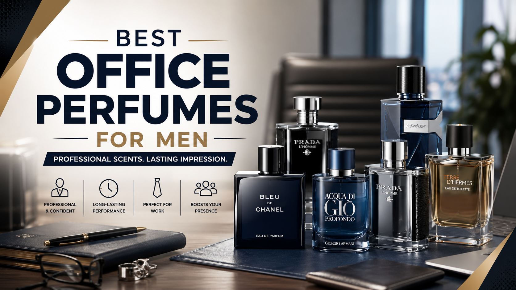 Best Office Perfumes for Men (2026) Top 10 Professional Fragrances for Work